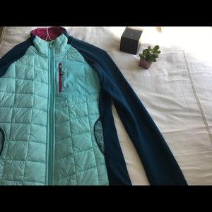Blue/pink, medium, Smartwool jacket.